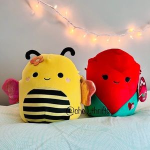 Valentines Day Squishmallow Sunmy & Walsh 2023